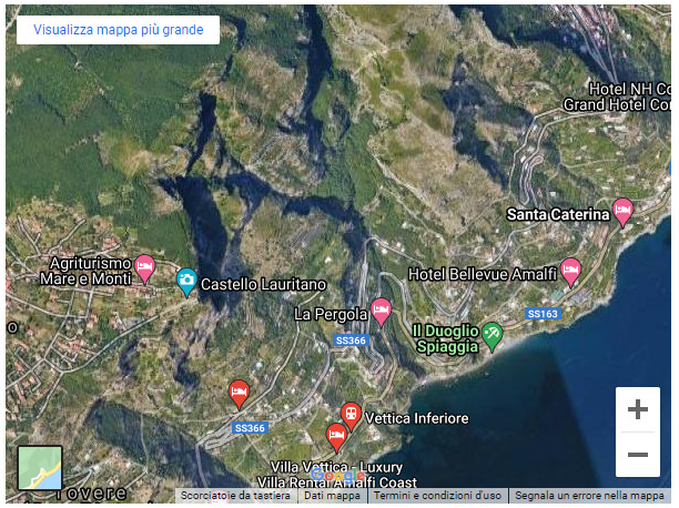 mappa di vettica minore